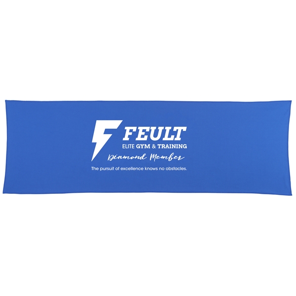 Recycled PET Eco Cooling Fitness Towel - Recycled PET Eco Cooling Fitness Towel - Image 0 of 2