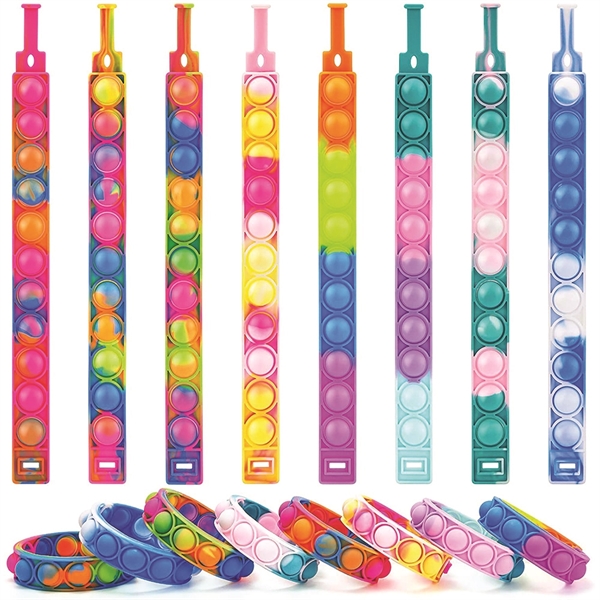 Bracelet Pop It Fidget Toy - Bracelet Pop It Fidget Toy - Image 2 of 6
