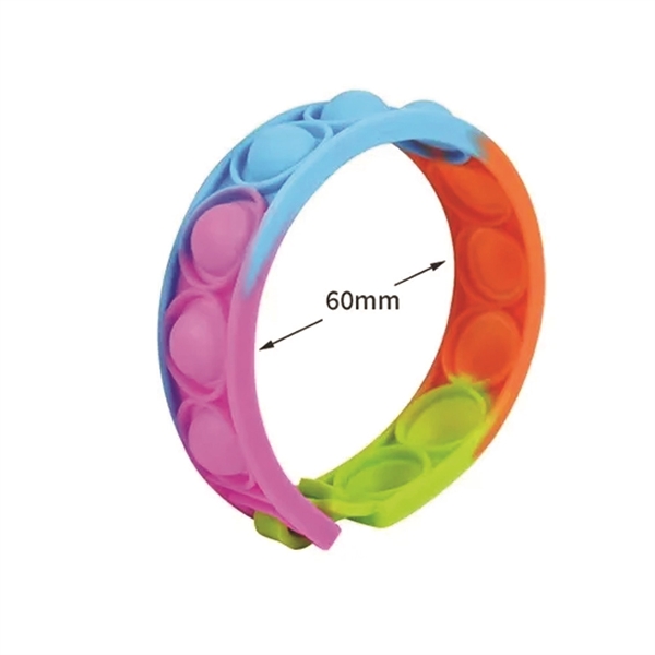Bracelet Pop It Fidget Toy - Bracelet Pop It Fidget Toy - Image 3 of 6