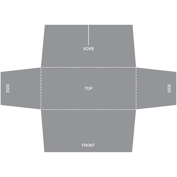 6' Customized Zipper Back Stretch Style Table Cover - 6' Customized Zipper Back Stretch Style Table Cover - Image 5 of 10