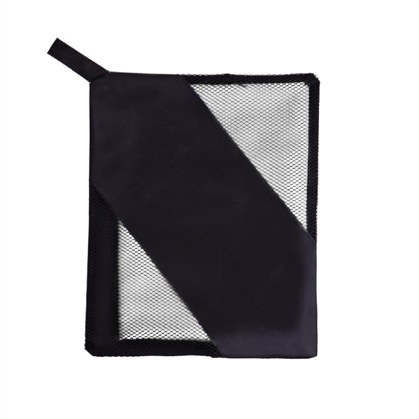 Custom Microfiber Beach Towel w/ Imprinted bag - Custom Microfiber Beach Towel w/ Imprinted bag - Image 2 of 5