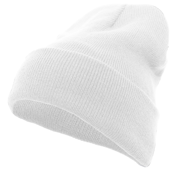 Knit Fold Over Beanie - Knit Fold Over Beanie - Image 3 of 6