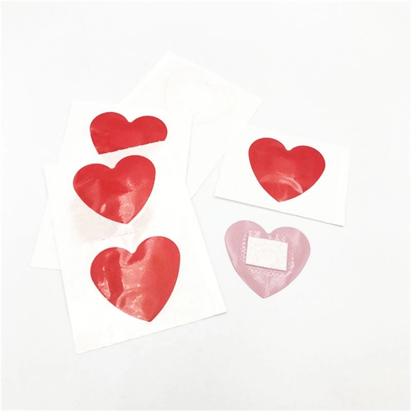 Full Color Printed Heart Shape 1.37" x 1.49" - Full Color Printed Heart Shape 1.37" x 1.49" - Image 3 of 4