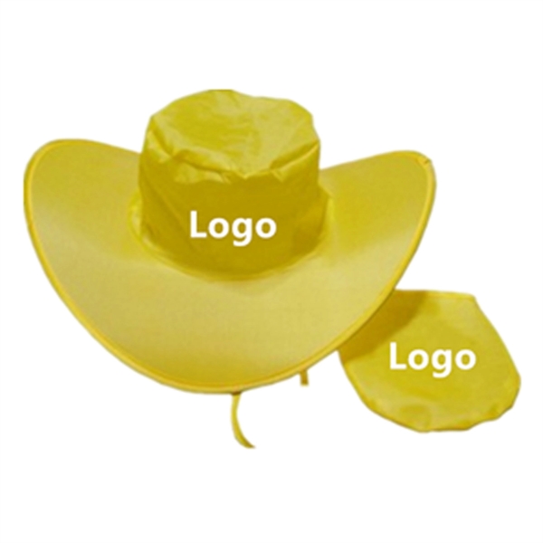 Foldable Cowboy Hat - Foldable Cowboy Hat - Image 1 of 2