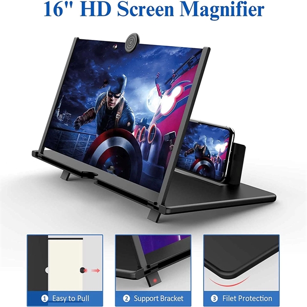 16" Phone Screen Magnifier Hd - 16" Phone Screen Magnifier Hd - Image 1 of 2