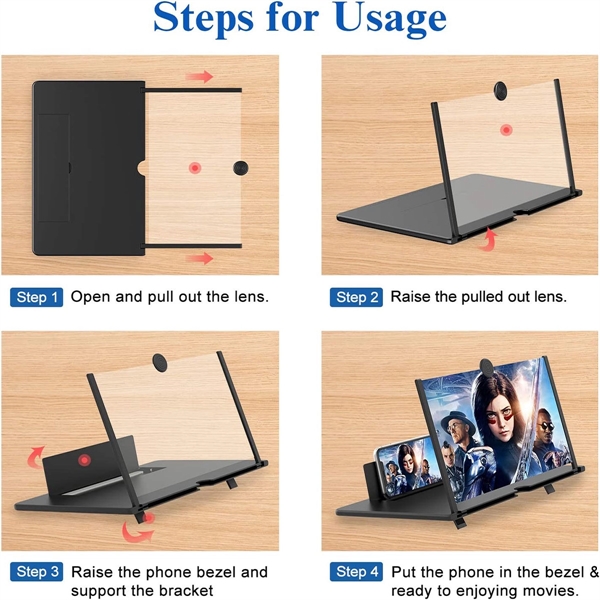 16" Phone Screen Magnifier Hd - 16" Phone Screen Magnifier Hd - Image 2 of 2