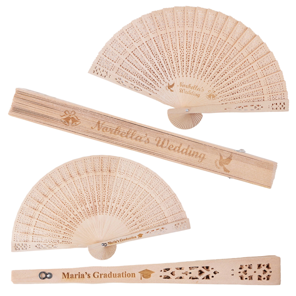 Dynasty Wood Hand Fan - Dynasty Wood Hand Fan - Image 0 of 0