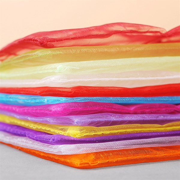 Drawstring Organza Bags Gift Favor Bags - Drawstring Organza Bags Gift Favor Bags - Image 3 of 3