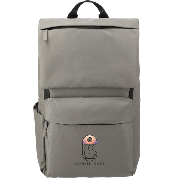 Merritt Recycled 15" Computer Backpack - Merritt Recycled 15" Computer Backpack - Image 12 of 12