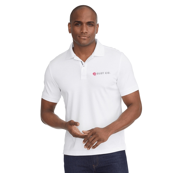UNTUCKit Damaschino Short Sleeve Polo-Men's - UNTUCKit Damaschino Short Sleeve Polo-Men's - Image 0 of 2