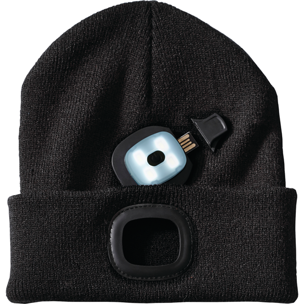 Unisex MIGHTY LED Knit Toque - Unisex MIGHTY LED Knit Toque - Image 3 of 5