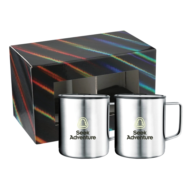 Rover Camp Mug 14oz Powder coated 2 in 1 Gift Set - Rover Camp Mug 14oz Powder coated 2 in 1 Gift Set - Image 8 of 9