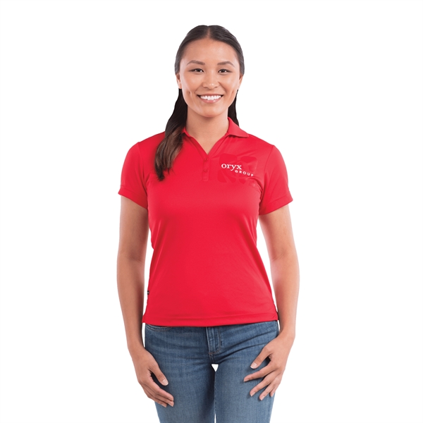 Women's MORENO TEXT MICRO SS POLO - Women's MORENO TEXT MICRO SS POLO - Image 33 of 35