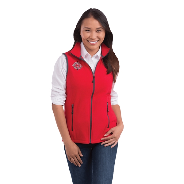 Women's Tyndall Polyfleece Vest - Women's Tyndall Polyfleece Vest - Image 11 of 13