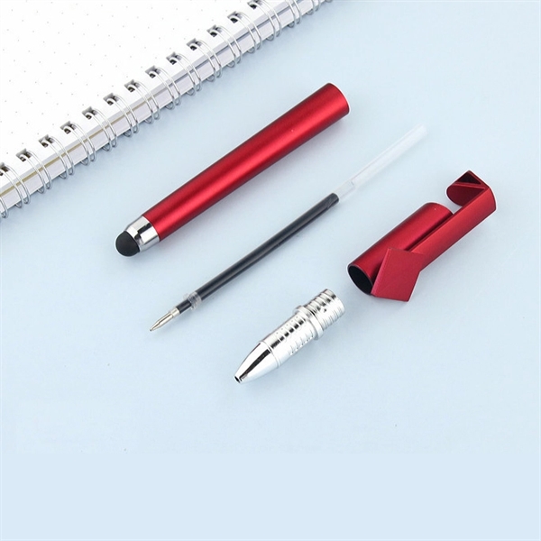 QR Code Stylus Gel Pen With Phone Stand - QR Code Stylus Gel Pen With Phone Stand - Image 3 of 3