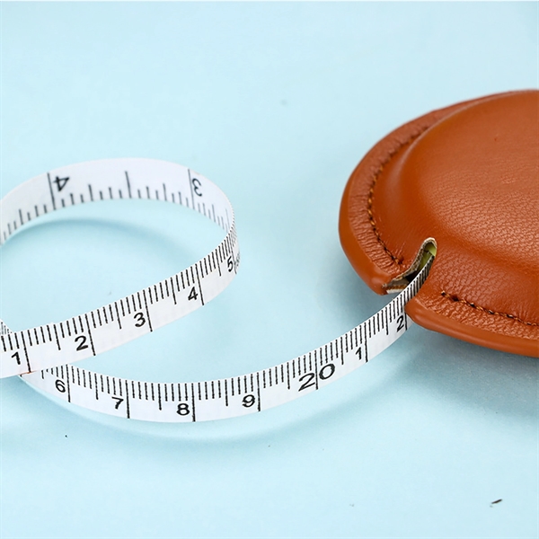 Automatic Retractable Mini Leather Tape Measure - Automatic Retractable Mini Leather Tape Measure - Image 2 of 2