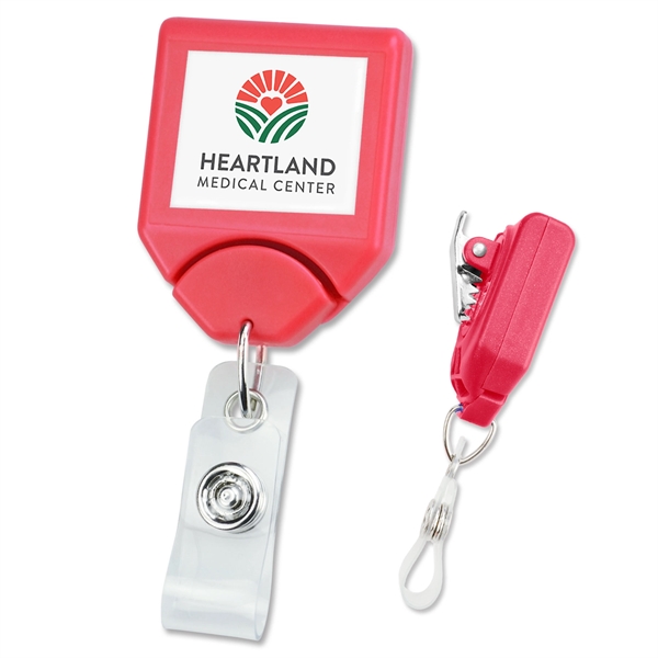 Promo B-Reel™ Twist-Free Badge Reels - Belt Clip with teeth - Promo B-Reel™ Twist-Free Badge Reels - Belt Clip with teeth - Image 0 of 2