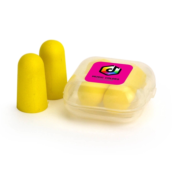 Foam Ear Plugs with Case - Foam Ear Plugs with Case - Image 0 of 0