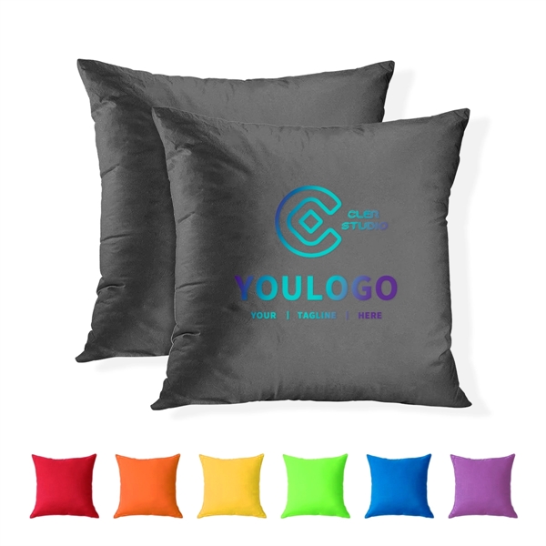16" x 16" Multicolored Indoor soft Throw Pillow
