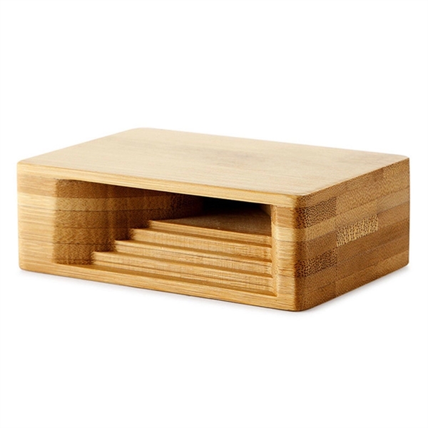 Wooden Sound Amplifier Cell Phone Stand Holder - Wooden Sound Amplifier Cell Phone Stand Holder - Image 4 of 5