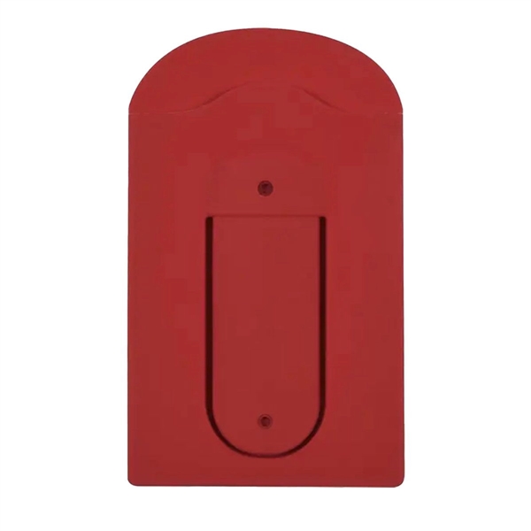 Silicone Vent Phone Wallet w/ Stand - Silicone Vent Phone Wallet w/ Stand - Image 5 of 10