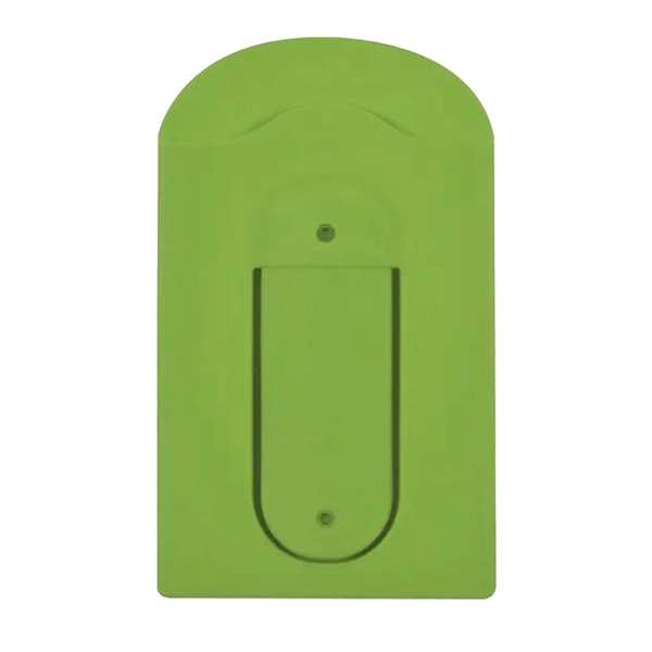 Silicone Vent Phone Wallet w/ Stand - Silicone Vent Phone Wallet w/ Stand - Image 7 of 10