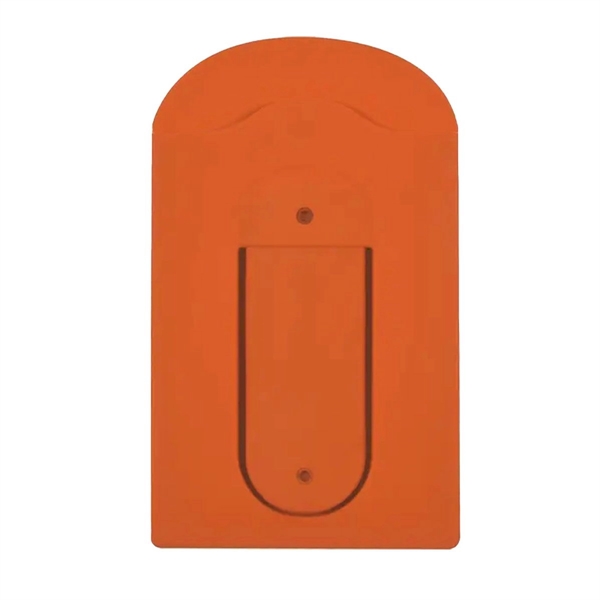 Silicone Vent Phone Wallet w/ Stand - Silicone Vent Phone Wallet w/ Stand - Image 8 of 10