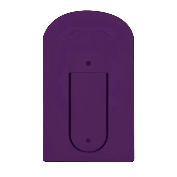 Silicone Vent Phone Wallet w/ Stand - Silicone Vent Phone Wallet w/ Stand - Image 9 of 10