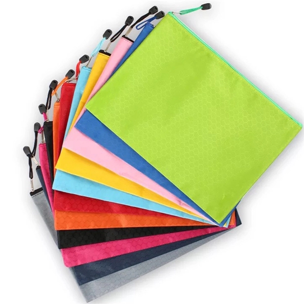 A4 Waterproof Zipper Bag - A4 Waterproof Zipper Bag - Image 0 of 4