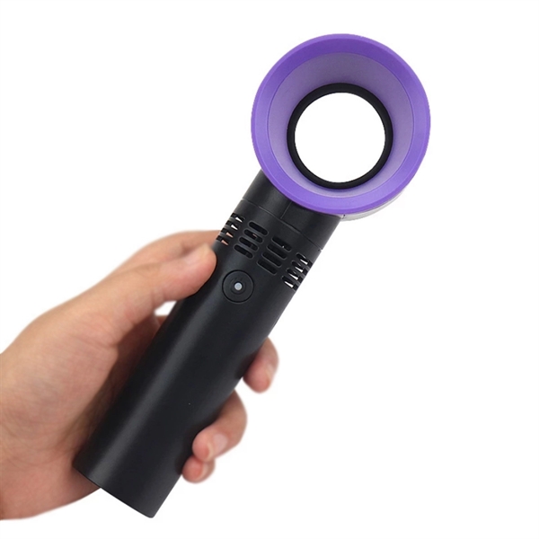 Handheld Mini Bladeless Fan - Handheld Mini Bladeless Fan - Image 2 of 2