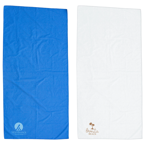 Boardwalk 30- x 60- Microfiber Beach Blanket/Towel- 1-Color - Boardwalk 30- x 60- Microfiber Beach Blanket/Towel- 1-Color - Image 0 of 2