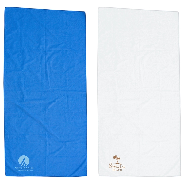 Boardwalk 30- x 60- Microfiber Beach Blanket/Towel- 1-Color - Boardwalk 30- x 60- Microfiber Beach Blanket/Towel- 1-Color - Image 0 of 2
