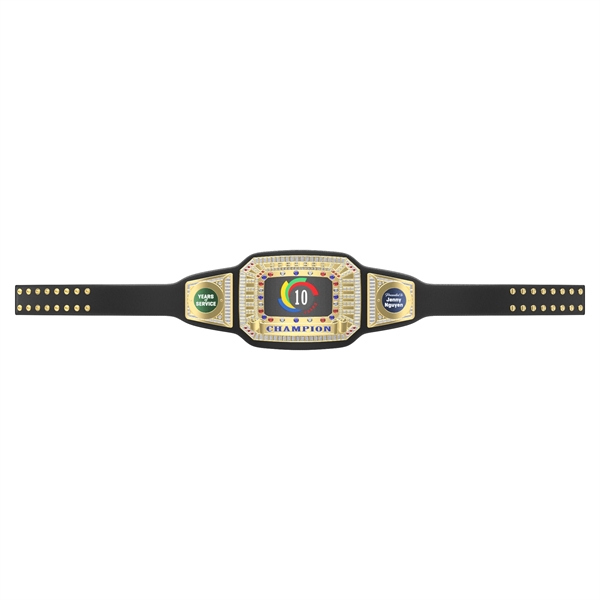 Express Vibraprint® Bright Gold Championship Belt - Express Vibraprint® Bright Gold Championship Belt - Image 1 of 27