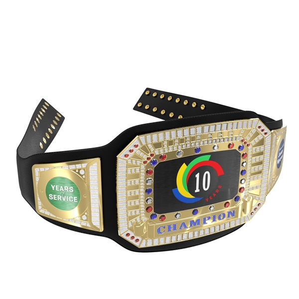 Express Vibraprint® Bright Gold Championship Belt - Express Vibraprint® Bright Gold Championship Belt - Image 2 of 27