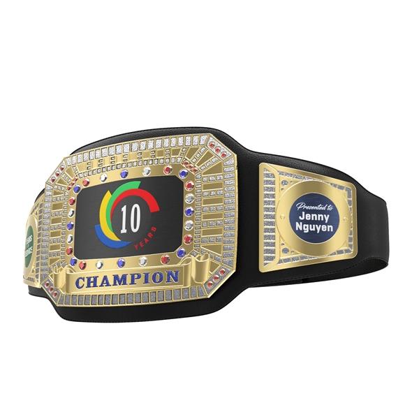 Express Vibraprint® Bright Gold Championship Belt - Express Vibraprint® Bright Gold Championship Belt - Image 0 of 27