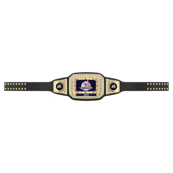 Express Vibraprint® Bright Gold Championship Belt - Express Vibraprint® Bright Gold Championship Belt - Image 6 of 27