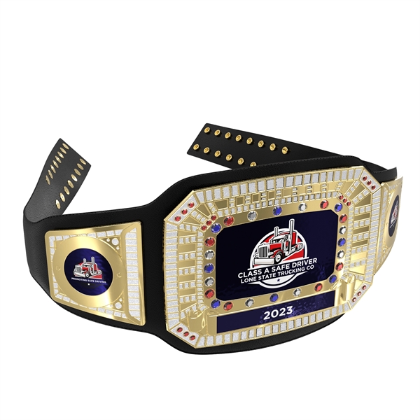 Express Vibraprint® Bright Gold Championship Belt - Express Vibraprint® Bright Gold Championship Belt - Image 7 of 27