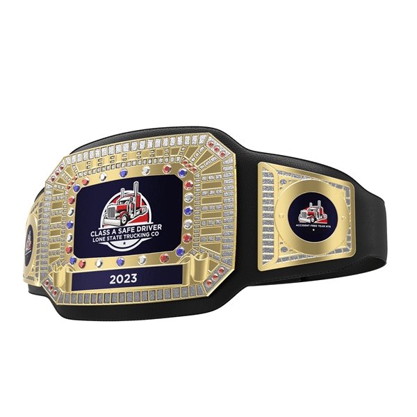 Express Vibraprint® Bright Gold Championship Belt - Express Vibraprint® Bright Gold Championship Belt - Image 8 of 27