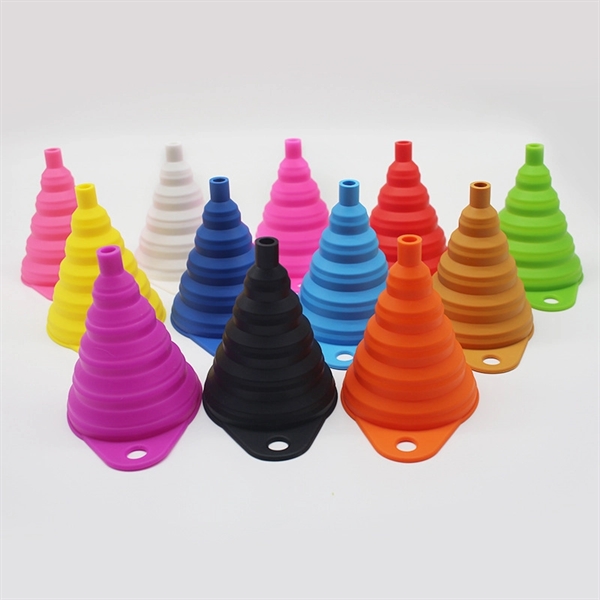 Silicone Foldable Funnel - Silicone Foldable Funnel - Image 2 of 3