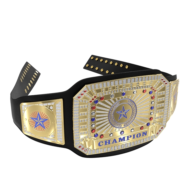 Express Vibraprint® Bright Gold Championship Belt - Express Vibraprint® Bright Gold Championship Belt - Image 14 of 27