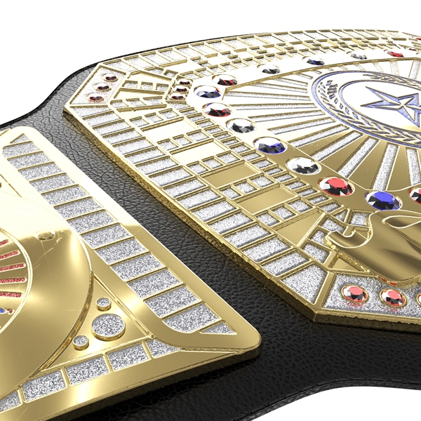 Express Vibraprint® Bright Gold Championship Belt - Express Vibraprint® Bright Gold Championship Belt - Image 17 of 27