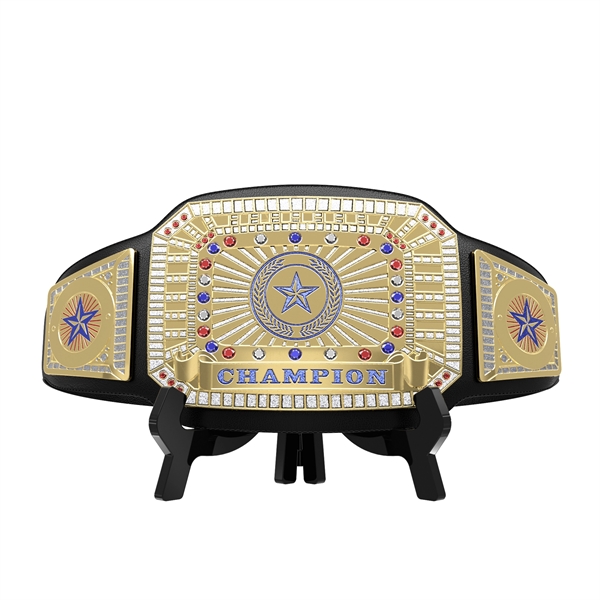 Express Vibraprint® Bright Gold Championship Belt - Express Vibraprint® Bright Gold Championship Belt - Image 19 of 27