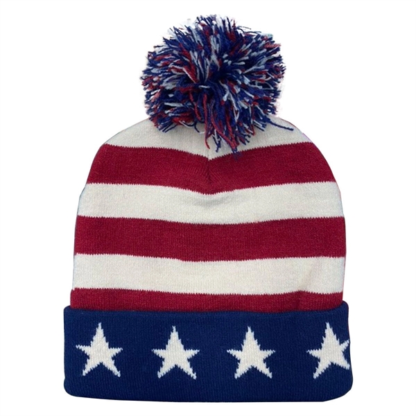 Knitted Flag Hat - Knitted Flag Hat - Image 0 of 0