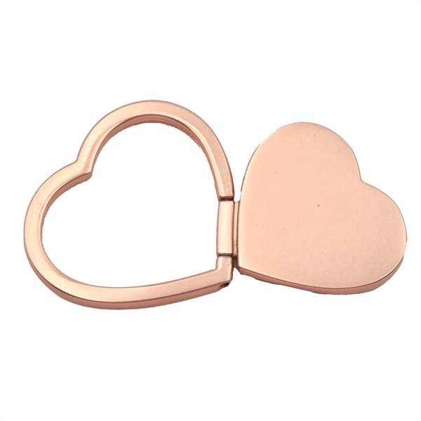 Heart Shaped Rotating Cell Phone Ring stand grip holder - Heart Shaped Rotating Cell Phone Ring stand grip holder - Image 3 of 5