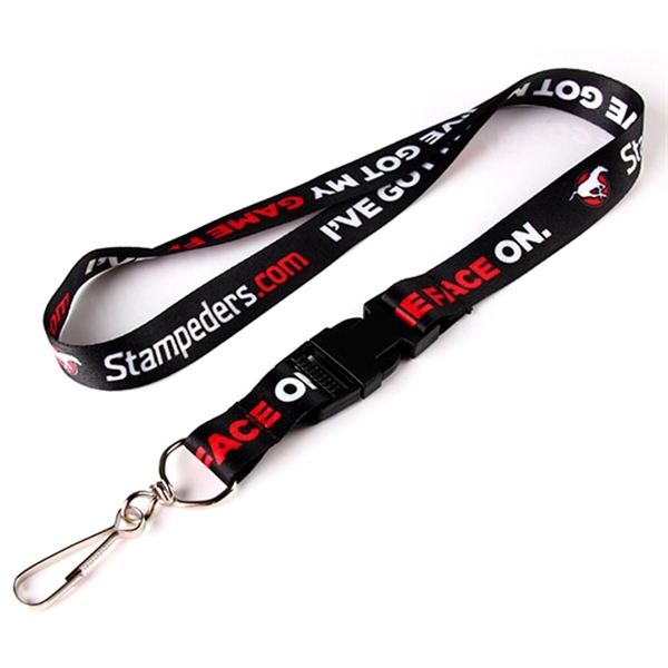 3/4" Sublimated Lanyard w/ Buckle Release - 3/4" Sublimated Lanyard w/ Buckle Release - Image 8 of 24