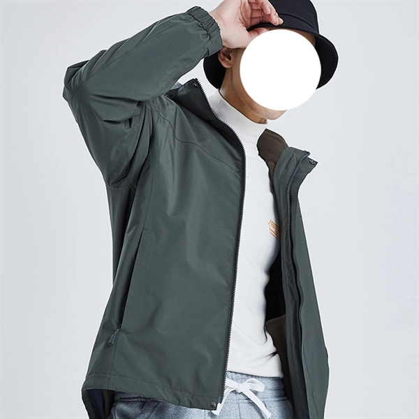 Waterproof Detachable 2-layer Hiking Jacket & Outdoor Coat - Waterproof Detachable 2-layer Hiking Jacket & Outdoor Coat - Image 18 of 18