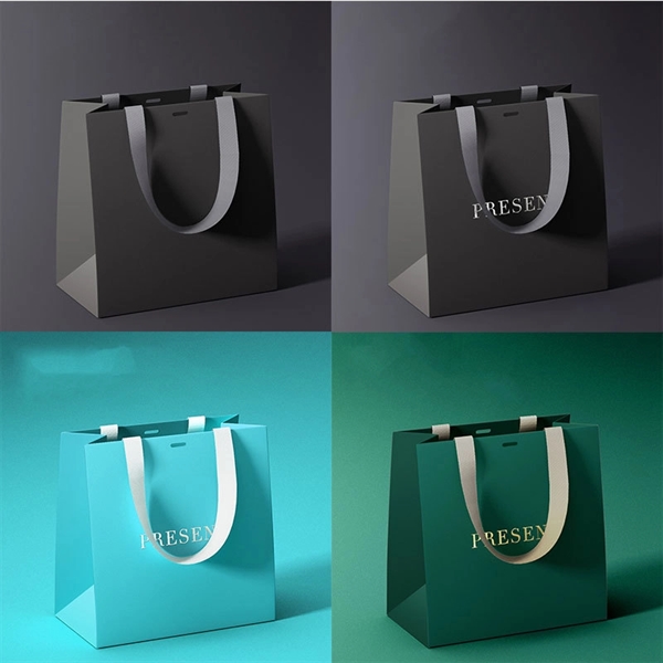 Ribbon Handle shopping Bag - Ribbon Handle shopping Bag - Image 2 of 4