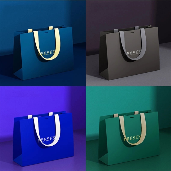 Ribbon Handle shopping Bag - Ribbon Handle shopping Bag - Image 3 of 4