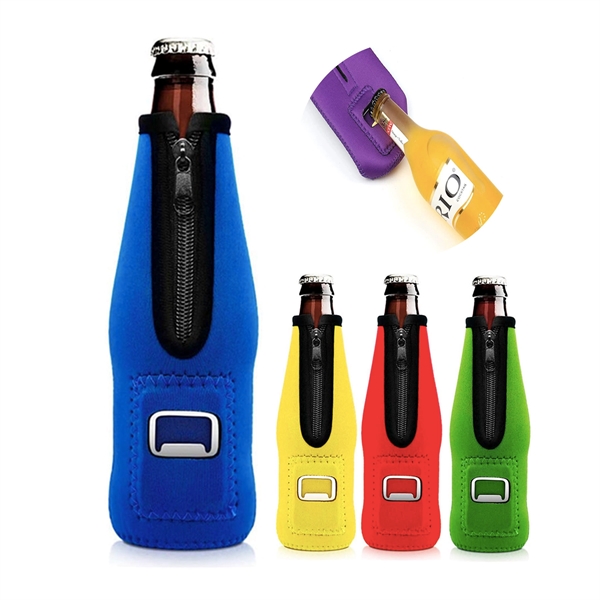 Neoprene Beer Bottle Holder - Neoprene Beer Bottle Holder - Image 1 of 1