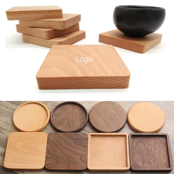 Wooden Drink Coaster - Wooden Drink Coaster - Image 0 of 4